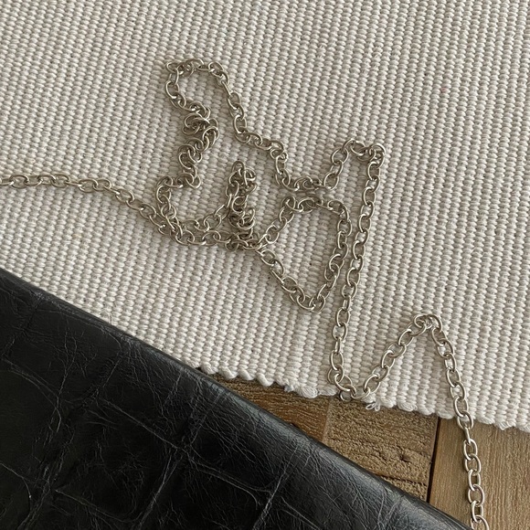 Faux Crocodile Evening Bag - Picture 5 of 9